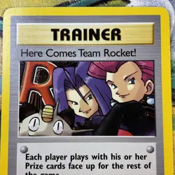2000 POKEMON ROCKET HERE COMES TEAM CARD #15 HOLO FOIL HOLOGRAM RARE CSTORE - Image 4