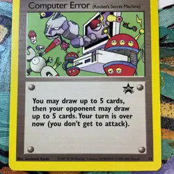 POKEMON PROMO TRAINER COMPUTER ERROR CARD #16 RARE SEE PICTURES CSTORE MORE - Image 5