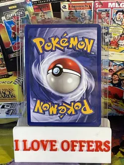 POKEMON FOSSIL EDITION MAGNETON CARD #11 HOLO FOIL HOLOGRAM C STORE MORE RARE #1 - Image 2