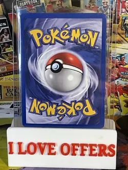 POKEMON BASE MAGNETON HOLO FOIL CARD #9 HOLOGRAM BASE C STORE MORE RARE #2 - Image 2