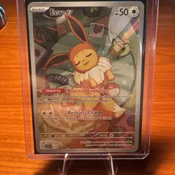 Eevee - Pokemon TCG 2025 Prismatic Evolutions Black Star Promo Card SVP EN 173 - Image 1
