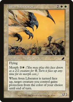 AVEN LIBERATOR - Scourge - MTG Magic the Gathering Card - Common - Image 1