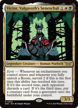 Victor, Valgavoth's Seneschal (REGULAR) x1 - MTG DSK #238 - Image 1