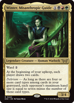Winter, Misanthropic Guide (REGULAR) x1 - MTG DSK #240 - Image 1
