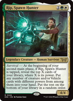 Rip, Spawn Hunter (REGULAR) x1 - MTG Duskmourn: House of Horror DSK #228 - Image 1