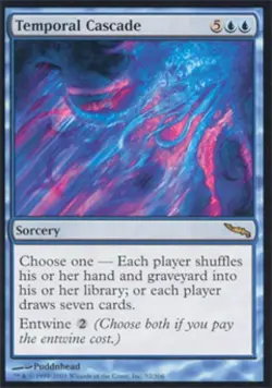 Temporal Cascade - Light Play MTG Mirrodin - Image 1