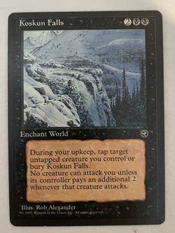1x Koskun Falls Homelands MTG Magic the Gathering LP - Image 1