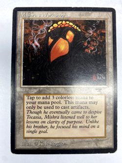 Mishra's Workshop Antiquities HP Magic the Gathering MtG - Image 1
