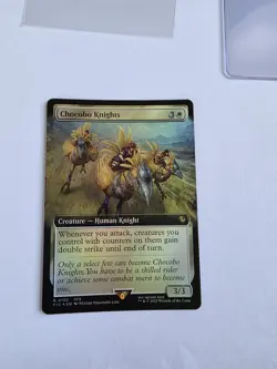 Chocobo Knights Extended Art Foil - Final Fantasy Commander MTG-NM - Image 1