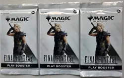 3x - Final Fantasy Magic the Gathering Play Booster packs MTG - Image 1