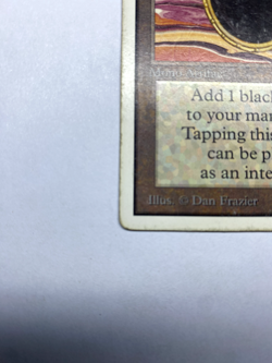 Mox Jet Unlimited Edition HP Magic the Gathering MtG - Image 4