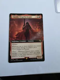 Vincent, Vengeful Atoner - 157 - Magic: Final Fantasy MTG Extended Art Regular - Image 1