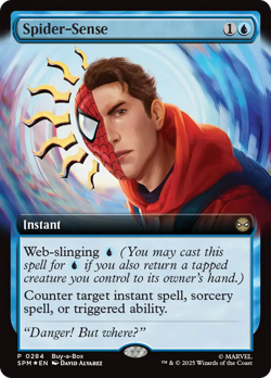 Spider-Sense (FOIL) x1 - MTG Marvel's Spider-Man SPM #284 - Image 1