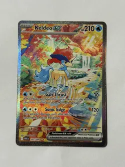 167/086 Keldeo ex - SV White Flare - Special Illustration Rare NM Pokemon - Image 1