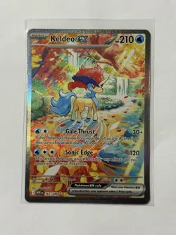 167/086 Keldeo ex - SV White Flare - Special Illustration Rare NM Pokemon - Image 3