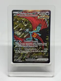 Pokemon TCG Scarlet & Violet Prismatic Evolutions Roaring Moon ex SIR 162/131 - Image 1