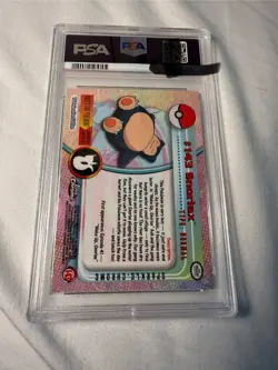 2000 Pokemon Topps Chrome Snorlax TEKNO PSA 10 GEM MINT POP 10 | SNORLAX GRAIL - Image 4