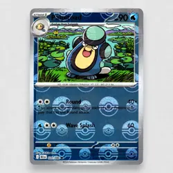 Palpitoad (Poke Ball Pattern) 020/086 SV: Black Bolt Holo Common Pokemon TCG NM - Image 1
