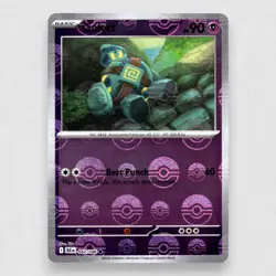 Golett (Poke Ball Pattern) 042/086 SV: Black Bolt Holo Common Pokemon TCG NM - Image 1