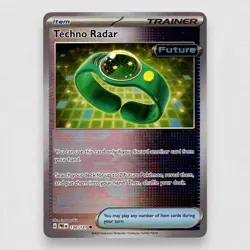 Techno Radar (Poke Ball Pattern) 130/131 SV: Prismatic Evolutions Holo Pokemon T - Image 1