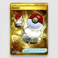 Switch 206/165 SV: Scarlet & Violet 151 Hyper Rare Pokemon TCG NM - Image 1