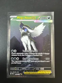 Mega Absol ex 180/132 Special Illustration Rare ME01: Mega Evolution Pokemon NM - Image 1