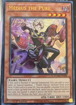 Medius the Pure DUAD-EN008 Yugioh Duelist's Advance Ultra Rare NM PACK FRESH - Image 1