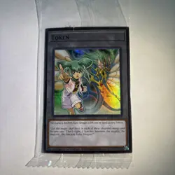 Luna and Ancient Fairy Dragon Alliance Insight Token TKN5-EN023 Sealed Yugioh - Image 1