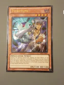 Yugioh TSUKUYOMI AP01-EN001 Ultimate Rare Unlimited Edition LP - Image 1