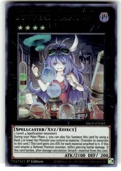 YuGiOh! - Downerd Magician BROL-EN085 Ultra Rare 1st Edition Near Mint - Image 1