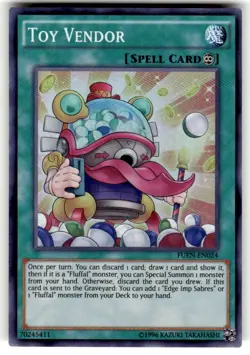 Yu-Gi-Oh! TCG Toy Vendor Super Rare Holo FUEN-EN024 NM Super Rare Yugioh u - Image 1