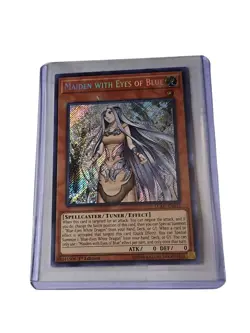 🔥Yugioh Maiden With Eyes Of Blue LCKC-EN012 Secret Rare - Image 1