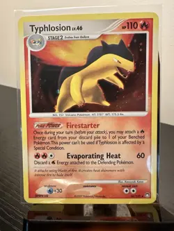 Pokemon TCG Typhlosion Mysterious Treasures Holo Card 16/123 Rare - Image 1