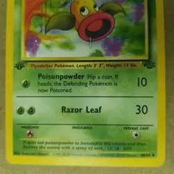Weepinbell 48/64 - 1st Edition - Jungle SET - VINTAGE WOTC POKEMON CARD - LP - Image 3