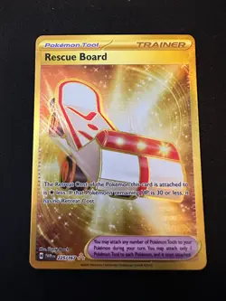 Rescue Board 225/167 Twilight Masquerade Secret Rare Full Art Pokemon Card NM - Image 1
