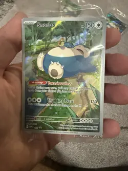 Pokemon TCG Snorlax 051 SV Scarlet & Violet 151 Promo Card Lot SEALED [X3] - Image 4