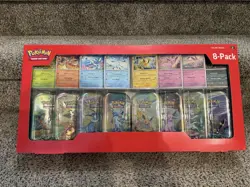 Pokemon TCG Prismatic Evolutions Costco 8 Mini-Tin Bundle w/ Promo Cards SEALED - Image 1