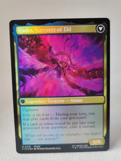 FOIL HOLO 0218 Emet-Selch, Unsundered FFXIV FIN Final Fantasy MTG Card - Image 2