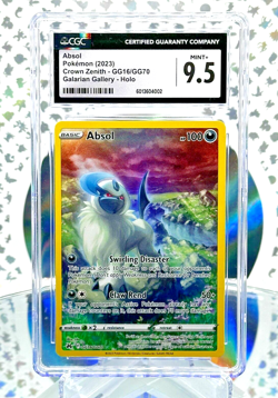 CGC 9.5 Absol GG16/GG70 Crown Zenith Secret Illustration Rare Pokemon Card - Image 1
