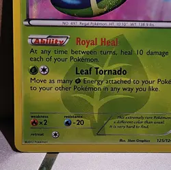 Serperior 125/124 Dragons Exalted Secret Rare Pokemon TCG Card USA English - Image 5