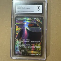 CGC 6 Gengar EX 2014 Phantom Forces 114/119 Ultra Rare Holo Pokemon Card - Image 2