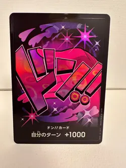 One Piece DON!! Card Vinsmoke Reiju | Japanese Energy +1000 | Special Design - Image 1