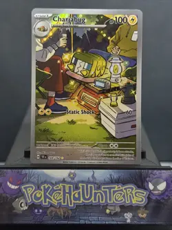 Pokemon Card Charjabug 169/162 Temporal Forces Holo Illustration Rare NM - Image 1