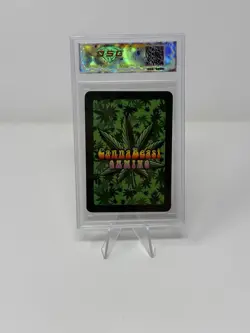 Cannabeast Gaming Greenie O’ Blaze OG Art Card 2/15 On Hemp Paper - Image 2