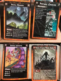 🔥Rage CCG - Unlimited Base Edition Set - ~2,000 Cards, White Wolf - 225 Rares🔥 - Image 5