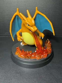 POKEMON TCG CHARIZARD EX SUPER PREMIUM COLLECTION STATUE + 3 PROMO CARDS - Image 5
