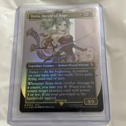 Terra, Herald of Hope (Borderless) Commander: Final Fantasy Foil - Image 1