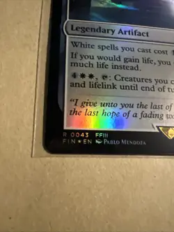 MTG The Wind Crystal FIN 0043 R NM FOIL - Image 3