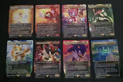 Magic The Gathering Sonic Friends And Foes Foil Set - Image 1