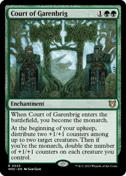 Court of Garenbrig - 25 / English / Near Mint MTG - Image 1